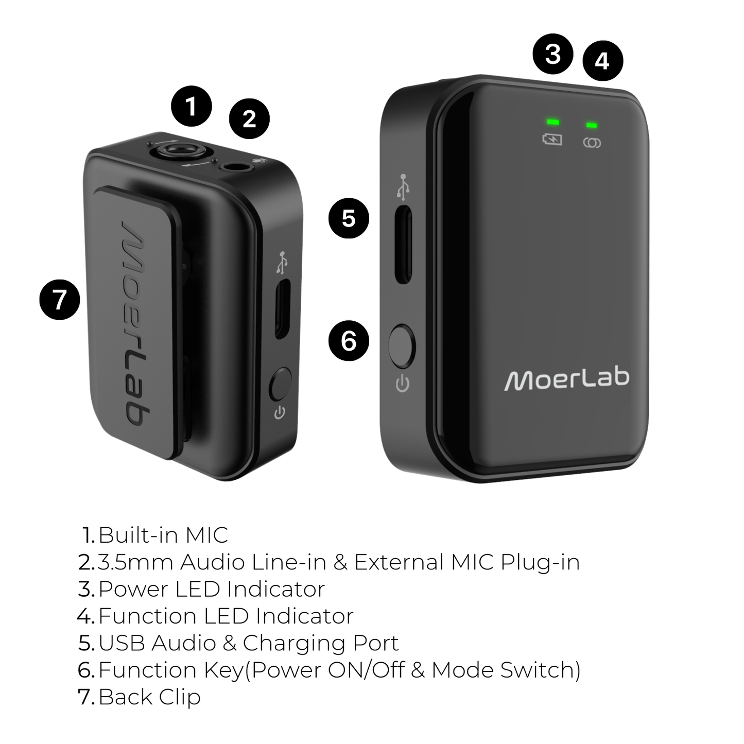 Transmisor de audio portátil Auracast™ SoundLinker™