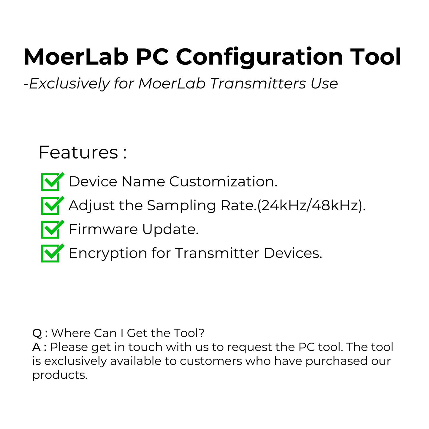 MoerLink™ Auracast™ オーディオ トランスミッター