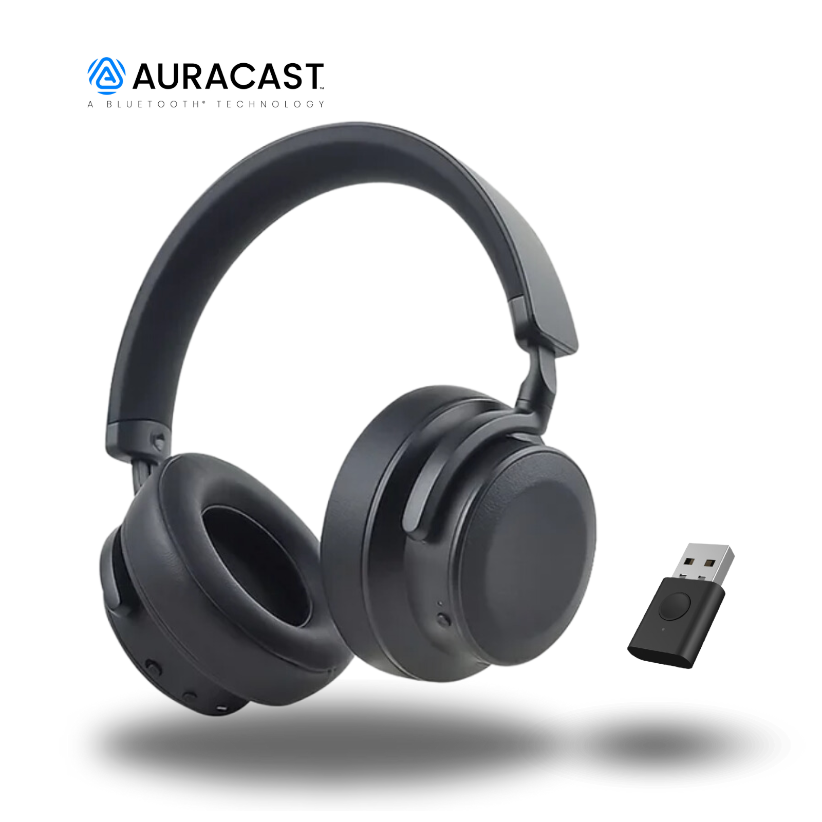 EchoBeatz™ ANC Auracast™ Wireless Headphones (Packed with DB100