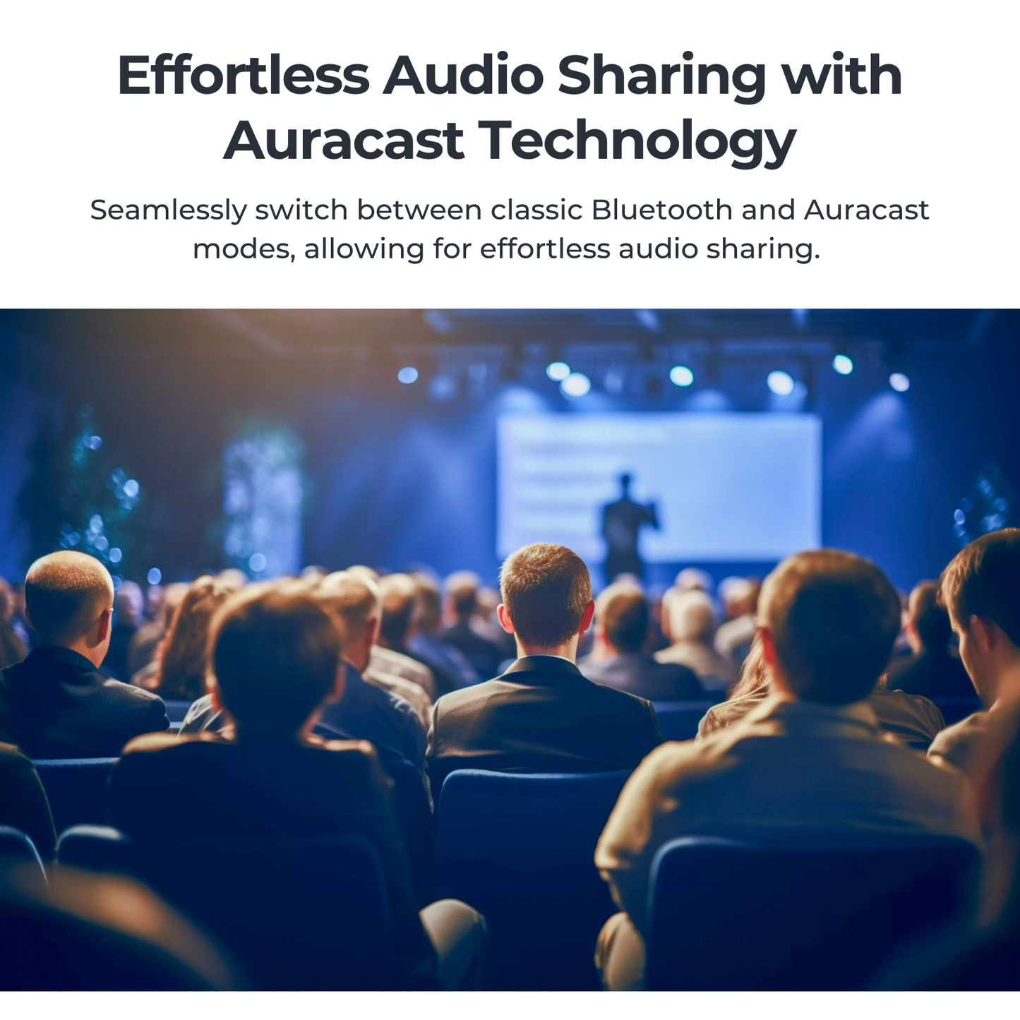 hearClear™Auracast™ ワイヤレス イヤホン