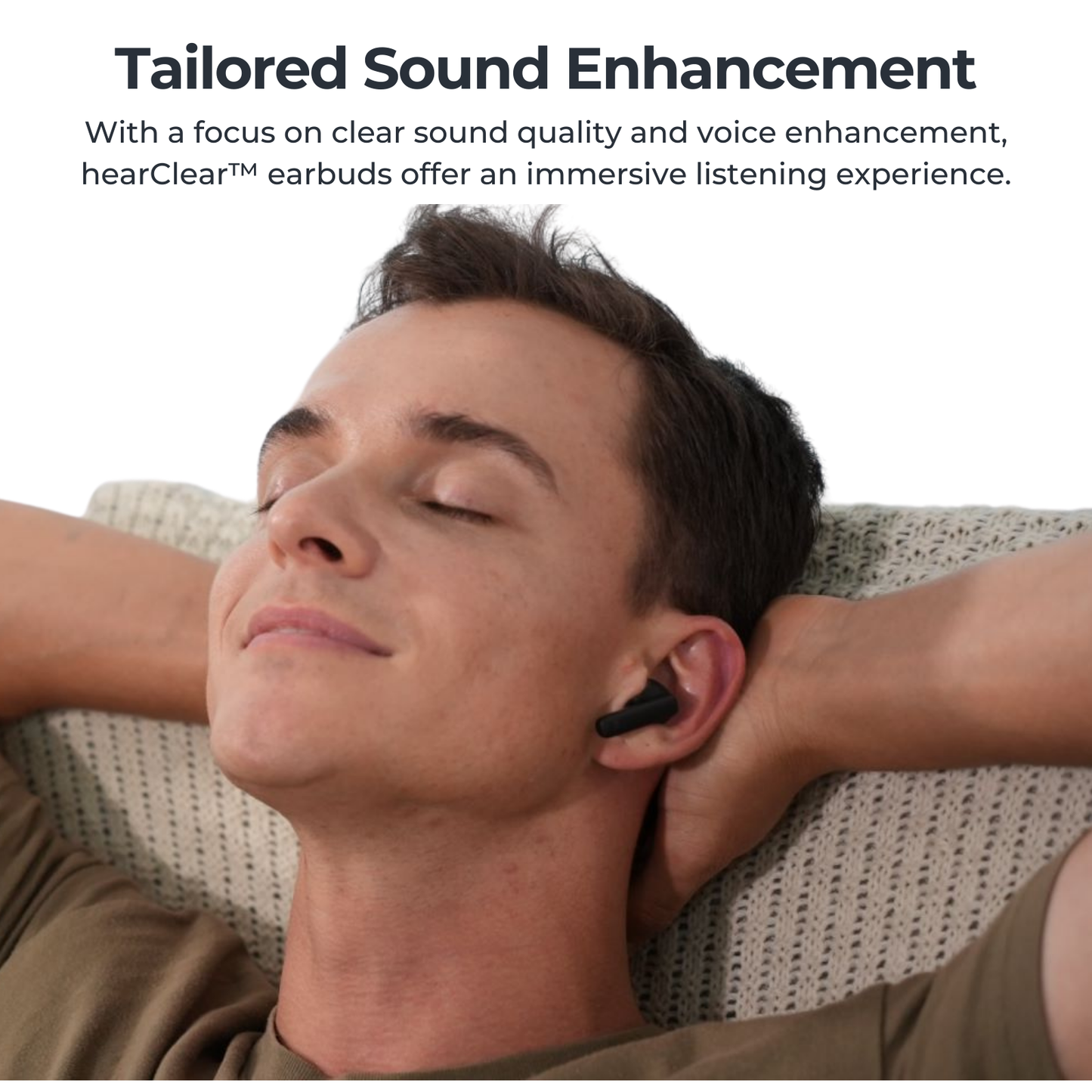 hearClear™Auracast™ ワイヤレス イヤホン