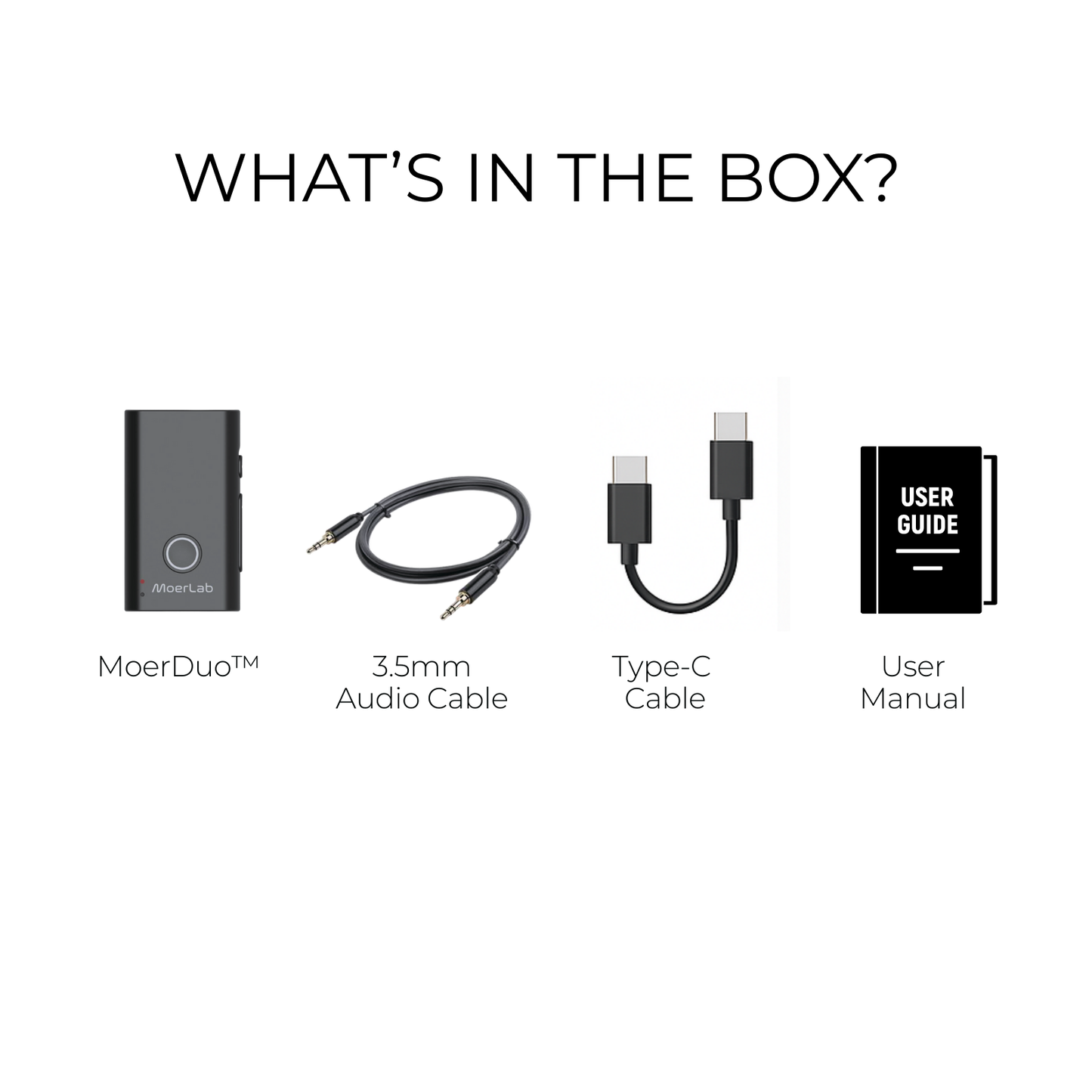 MoerDuo™ Auracast™ Audio Transceiver