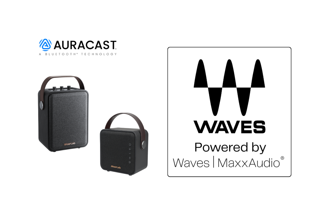 MoerLab The Show™ & Overture™  Auracast™ Speakers Powered by Waves® MaxxAudio®