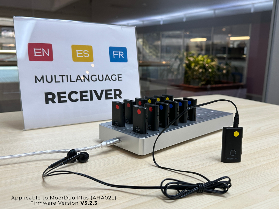 Multi-Language & Multi-Group Audio Solutions with Pairing Lock