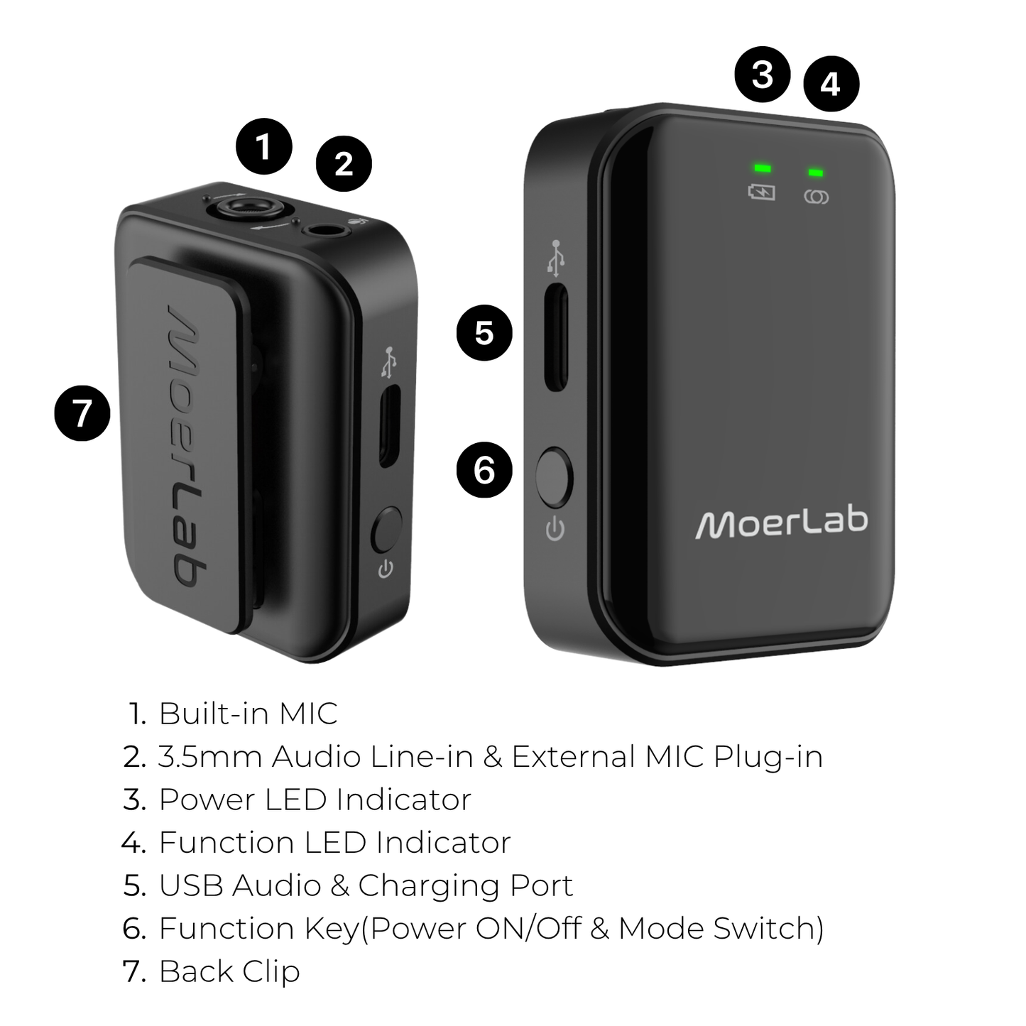 SoundLinker™ Portable Auracast™ Audio Transmitter/Remote Mic