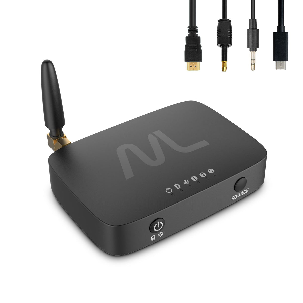 TV hearMore™ Bluetooth Auracast Audio Transmitter MOOR Technology Co., Ltd.