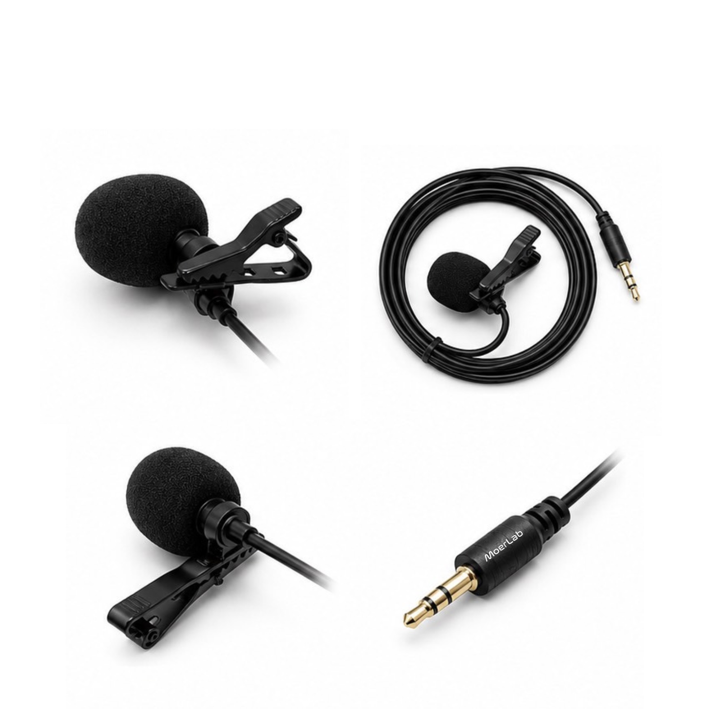 MoerLab Extended 3.5 mm TRS Microphone (1.5 m)