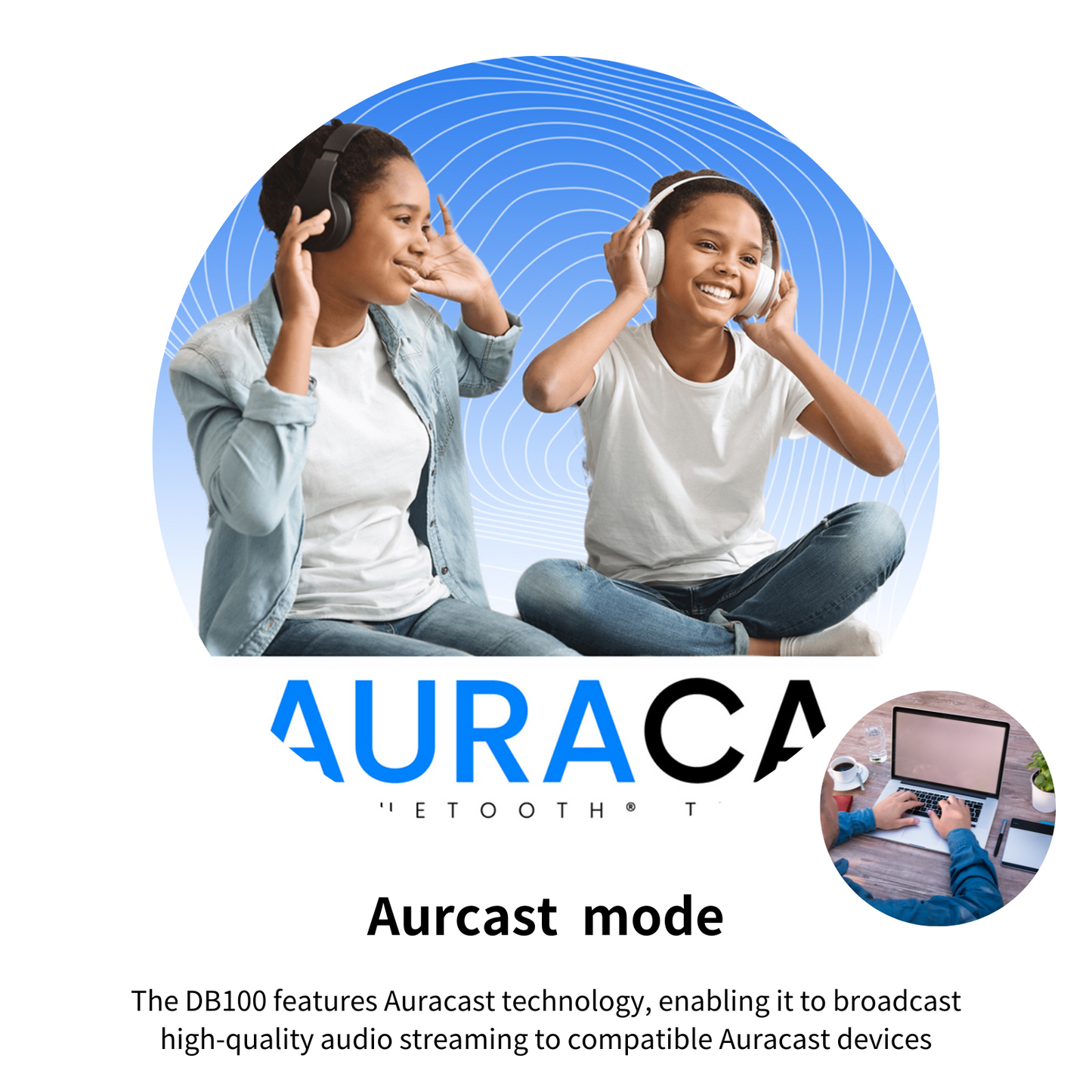Transmisor de audio Auracast™ DB100 ULL