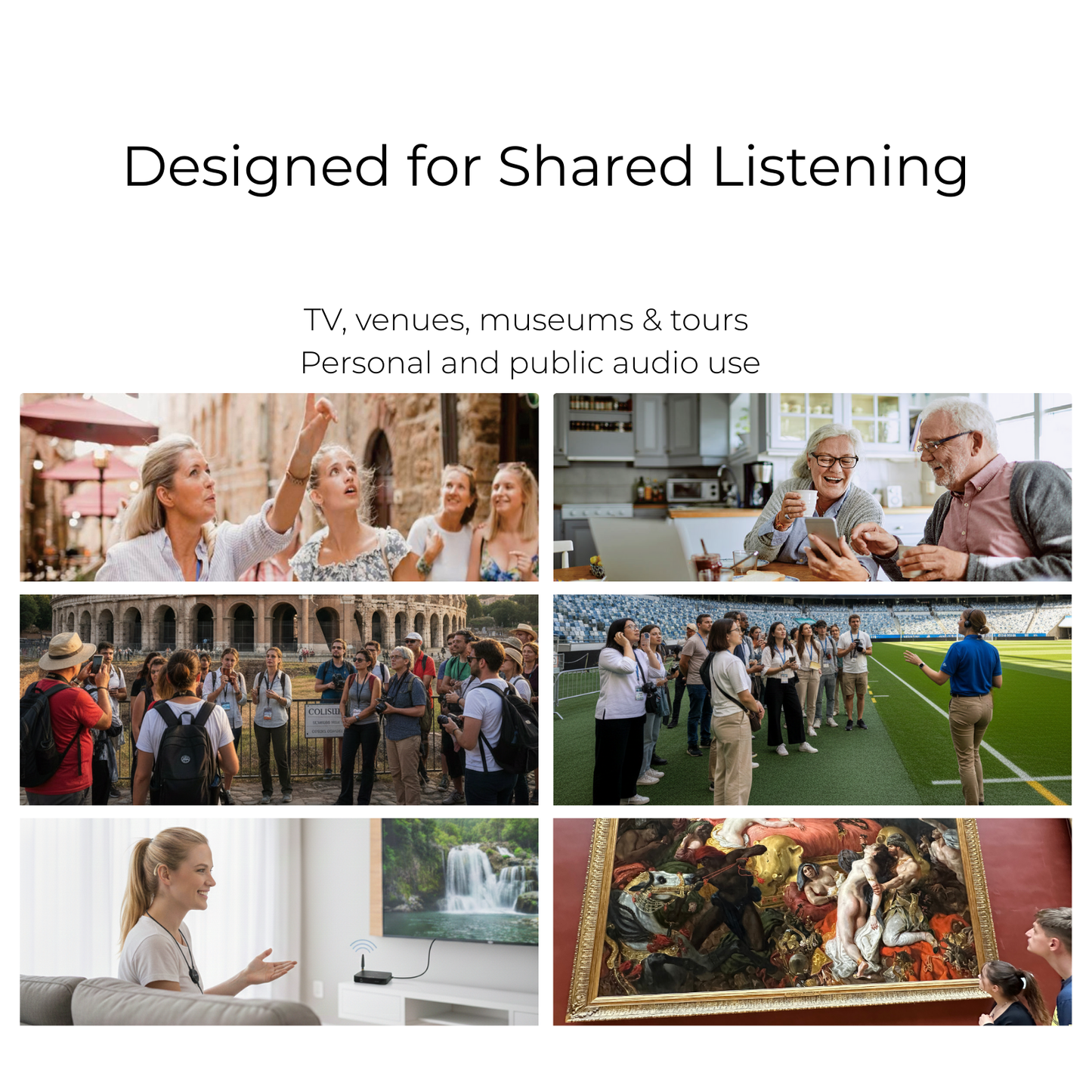 MoerDuo Plus™ Auracast™ オーディオレシーバー