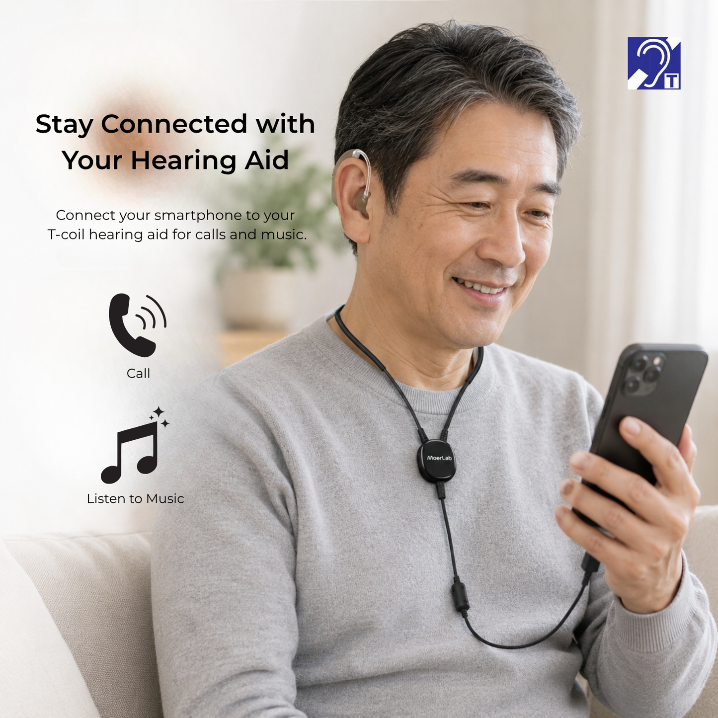 T-Connect™ Telecoil Neckloop