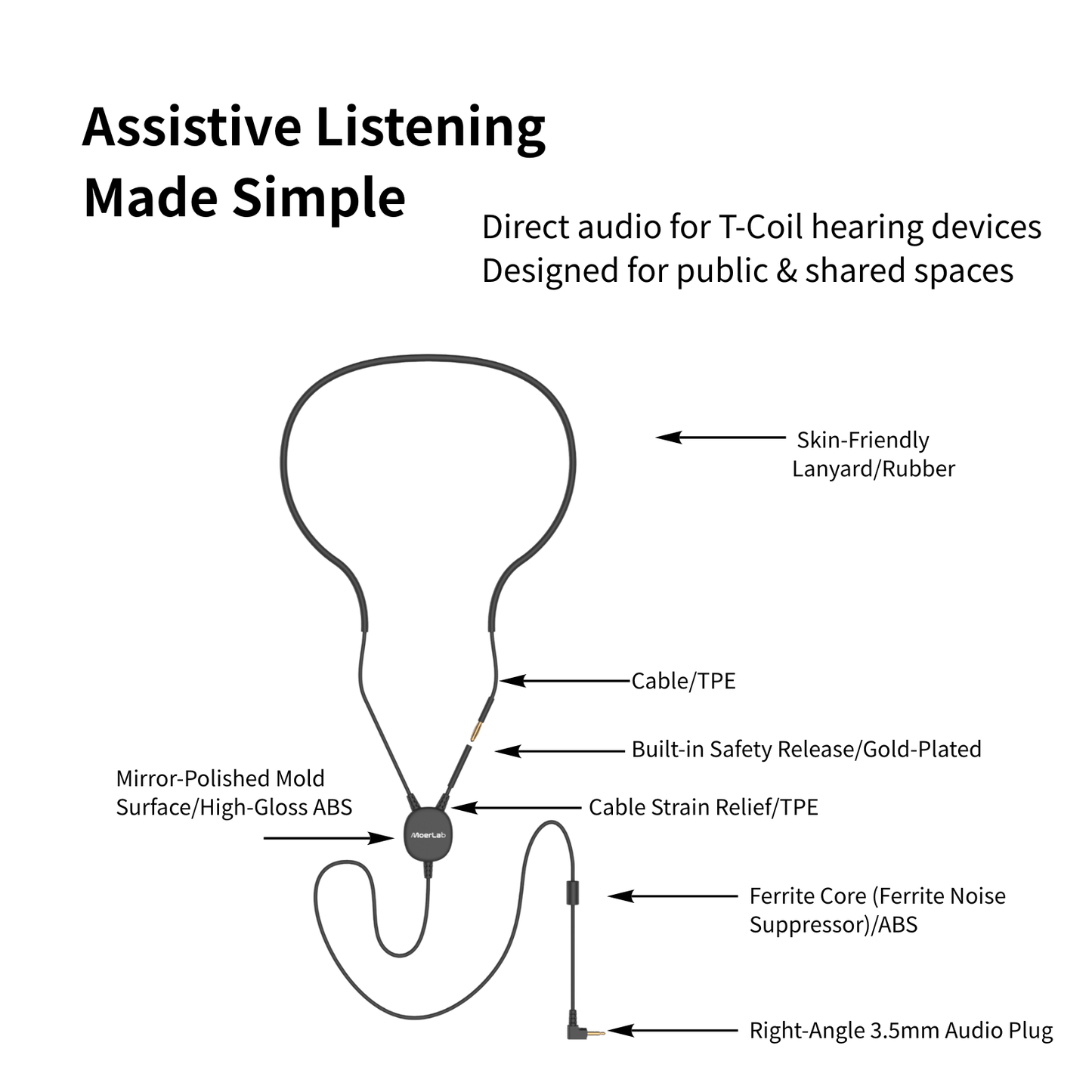 T-Connect™ Telecoil Neckloop