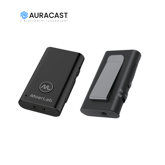 MoerDuo™ Auracast™ オーディオ トランシーバー