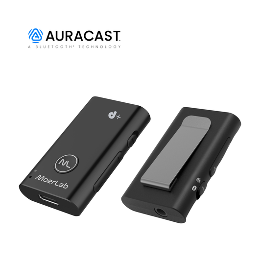 MoerDuo Plus™ Auracast™ オーディオレシーバー