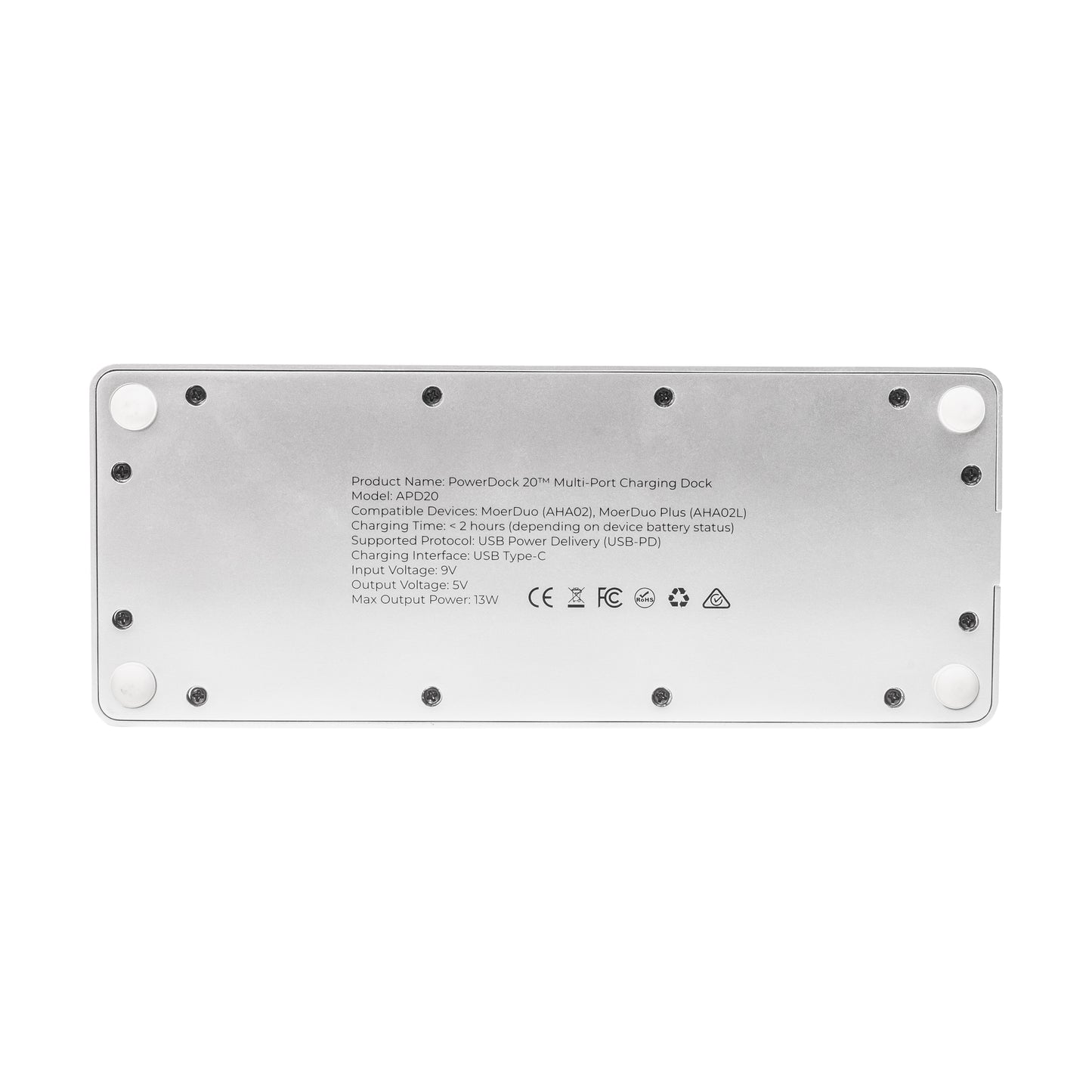 PowerDock20™ Multi-Port Charging Dock