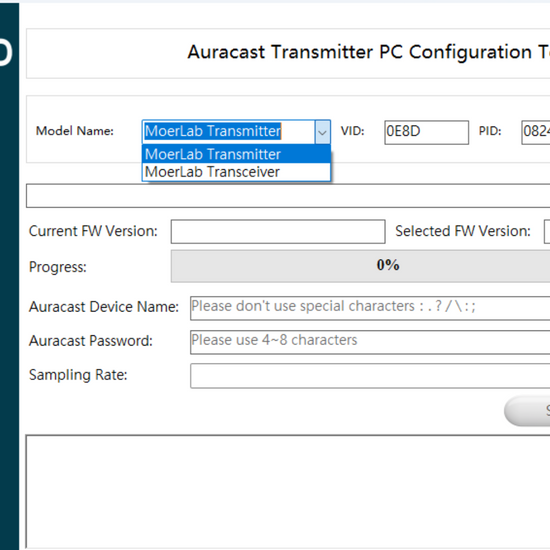 MoerLab PC Configuration Tool